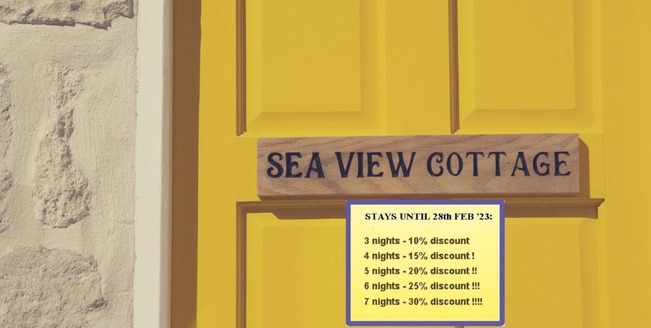 Sea View Cottage Portland Esterno foto