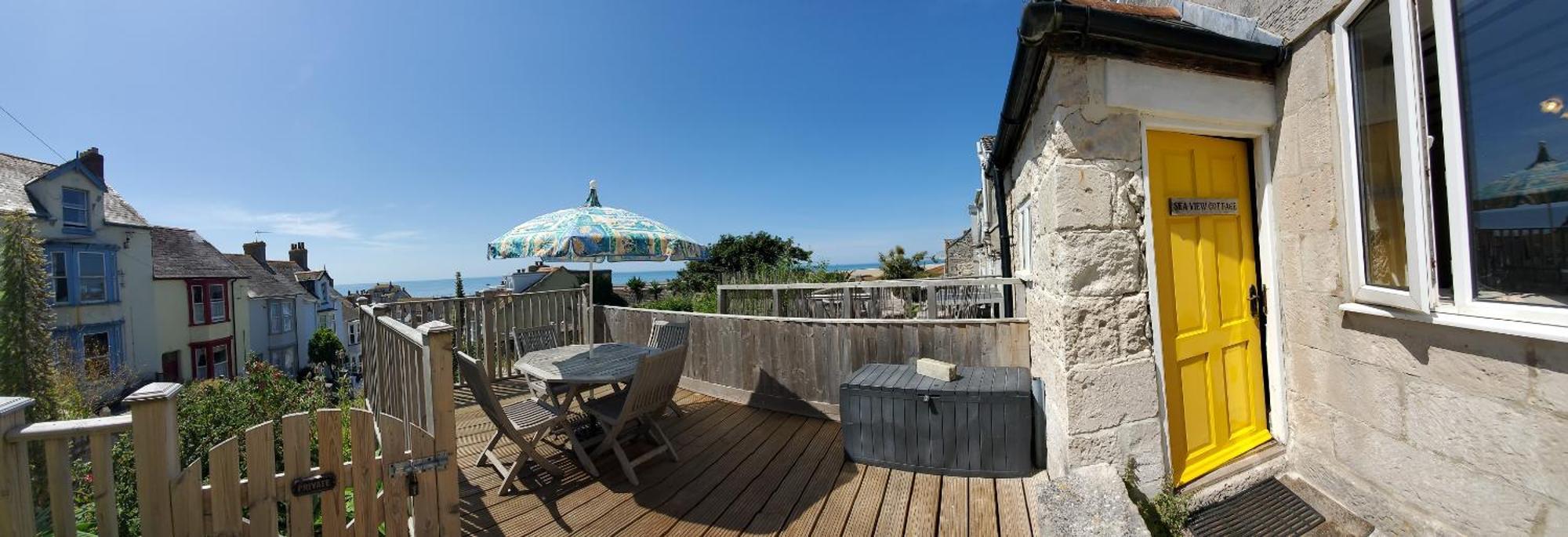 Sea View Cottage Portland Esterno foto